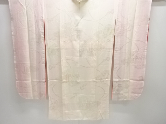JAPANESE HITOE JUBAN FOR FURISODE / WOVEN FLOWER
